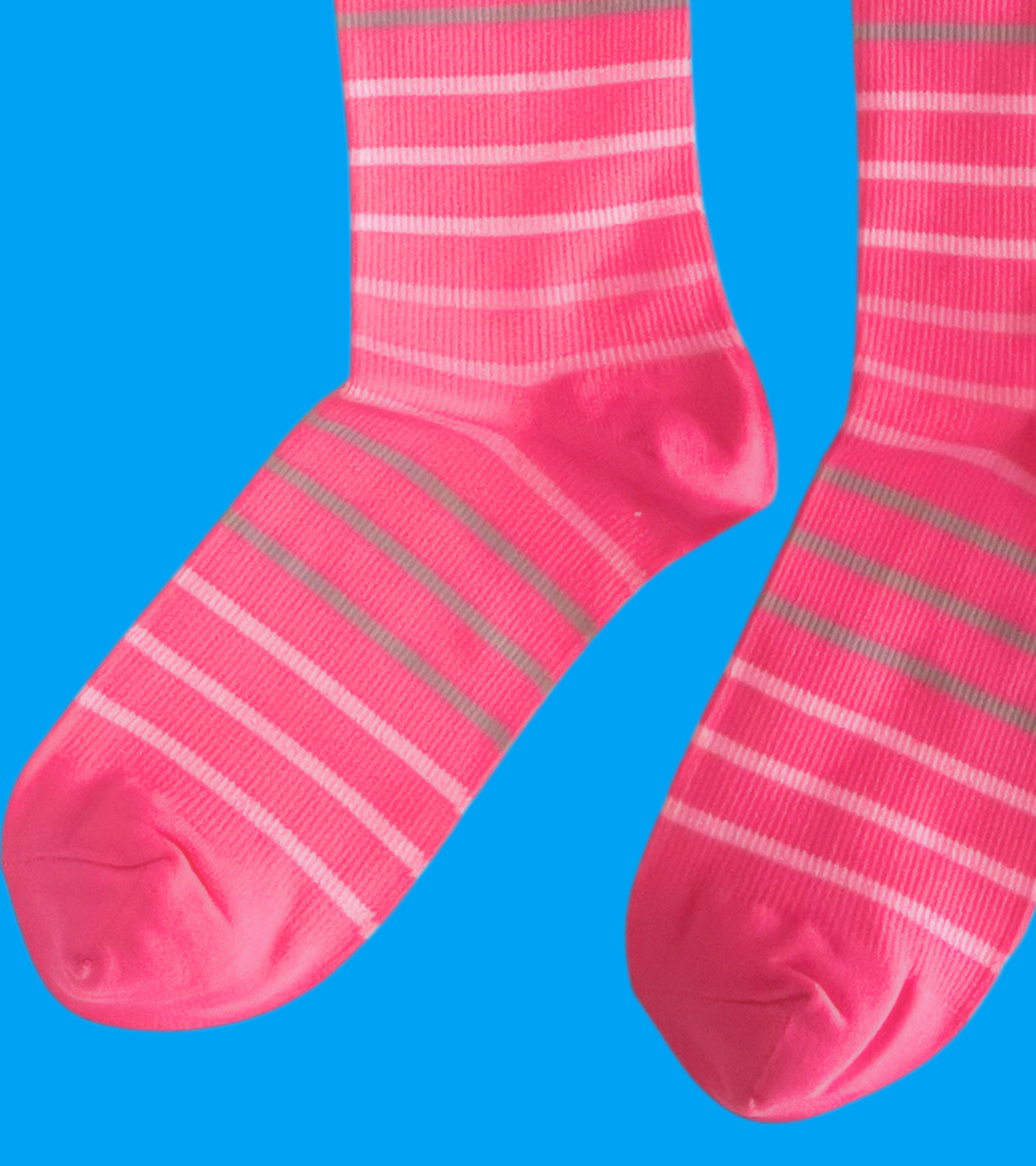 Pink Ribbon Compression Socks
