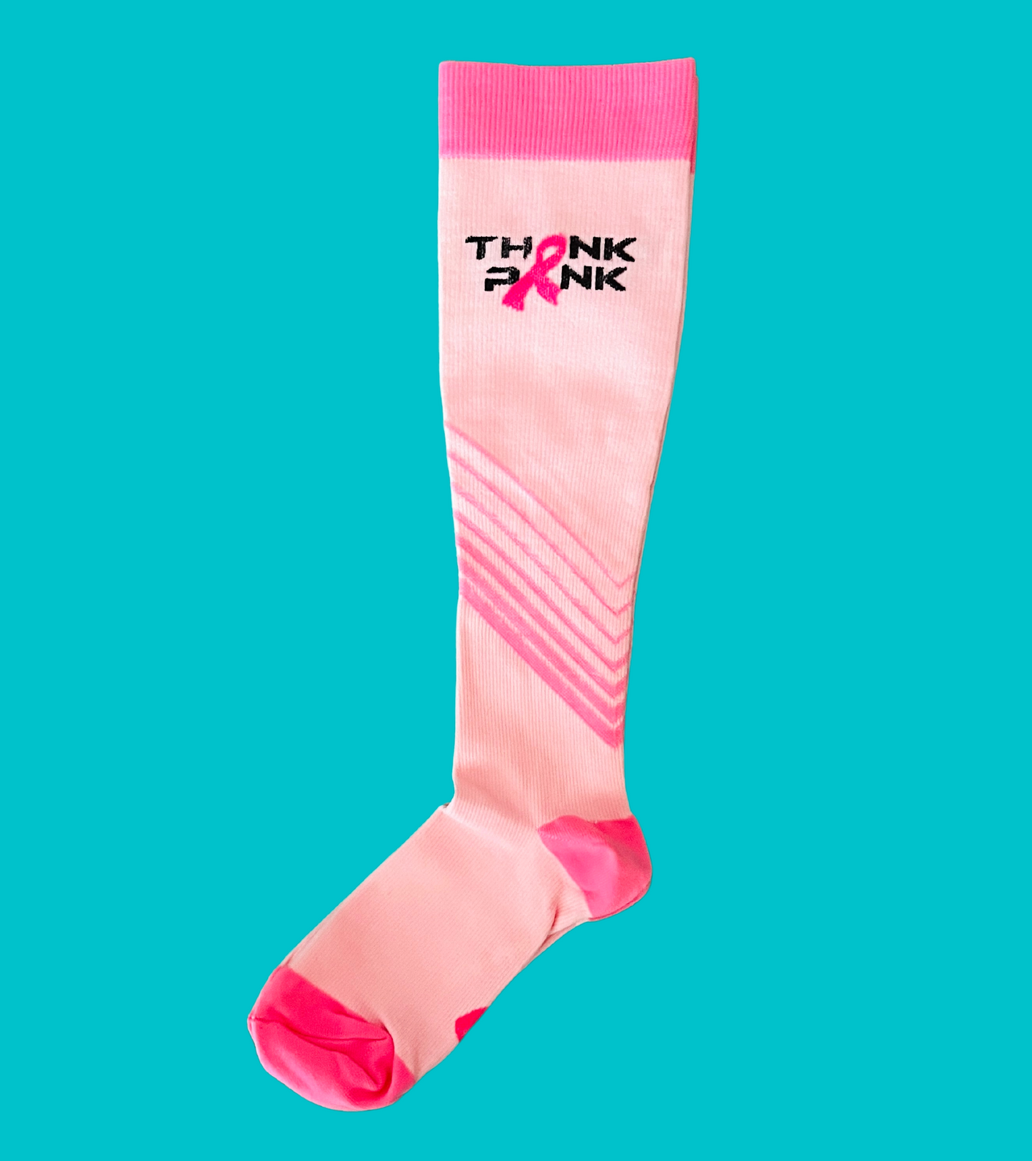 Think Pink Compression Socks