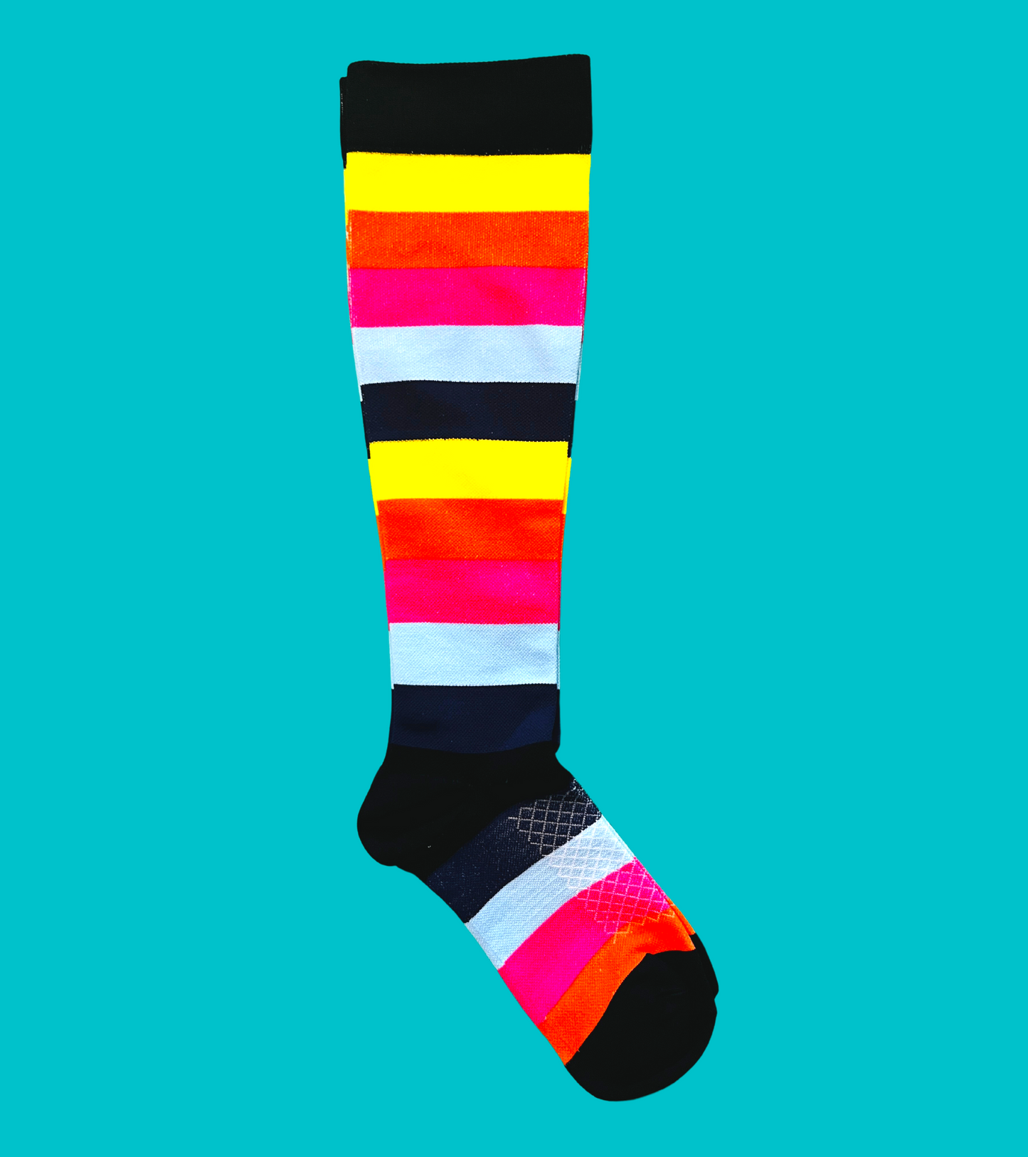 Colour Blocks Compression Socks